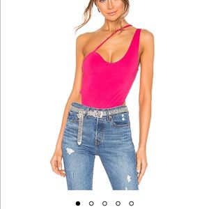 Parker Bodysuit- Hot Pink